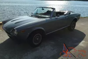 1978 Fiat 124 SPIDER PININFARINO EDITION 2S