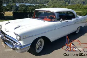 1957 Chevy Chevrolet Bel Air 4 door pillarless Hardtop 74'000 miles