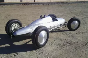 Real Aluminum Belly Tank Lakester - Flathead - Hot Rod - Steamliner