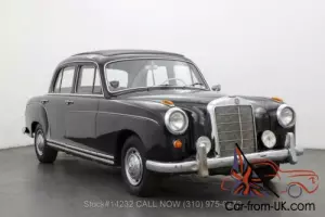1959 Mercedes-Benz 220S Webasto Sunroof Sedan