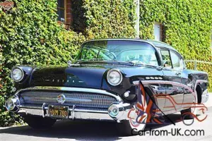 '57 Buick Roadmaster, Black/Black & White, restored, P/S, P/B, P/W, superb examp Photo