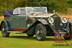 1930 Rolls Royce Phantom 2 Cabriolet by Kitchener & Woodiwiss