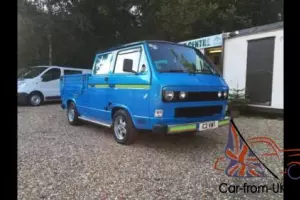 VOLKSWAGEN TRANSPORTER T25 PICK UP 1986 BLUE