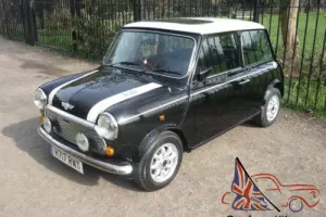 1990 Classic Rover Mini Cooper RSP in Black with 32 miles
