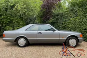 1990/G Mercedes 560SEC C126 coupe. 500SEC 420 SEC