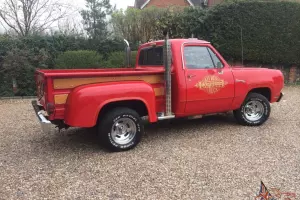 Dodge Lil' Red Express 1979 Mopar engine Side step truck, pick-up, PX