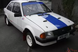 FORD ESCORT MK3 RWD CONVERSION RALLY/RACE CAR ( RARE CAR BASED ON MK2 ESCORT )