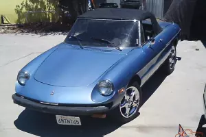 1981 Alfa Romeo Spider Veloce Convertible 2-Door 2.0L limited edition