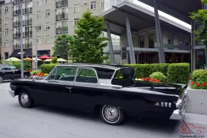 RARE Black S-55 Monterey 2-dr HT Breezeway 48,000 Original Miles CA BlackPlate