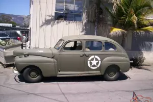 WWII 1941 MERCURY STAFF CAR HOT ROD/RAT ROD