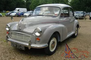 Morris Minor 1098 Grey 2 Door