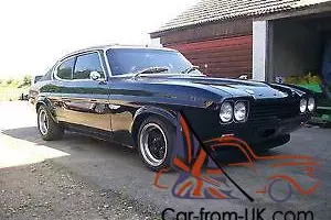 FORD CAPRI 3000 GT BLACK. 1970