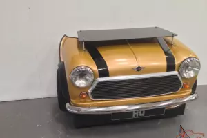  Custom Mini Cooper Desk classic Car its Furniture made from a car 