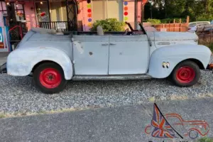 1940 Plymouth Plaza P20 Rat Rod Custom Straight 6 3 on Tree Chopped Drives Photo