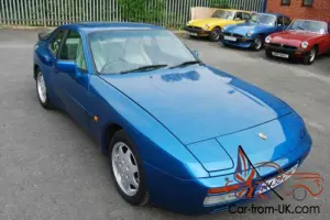 Porsche 944 S2 FH 2+2 blue BEAUTIFUL CONDITION full cream leather FULL HISTORY