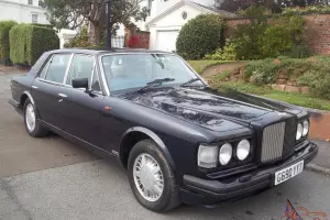  1989 BENTLEY TURBO R RED LABEL 6750 V8 AUTO FUEL INJECTION ACTIVE RIDE MODEL 
