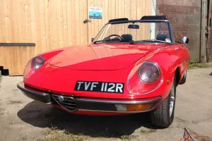  1977 ALFA ROMEO SERIES 2 2000 SPIDER VELOCE 