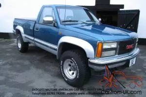 1993 GMC 1500 SIERRA 5.7 LITRE AUTO 4X4 REGULAR CAB PICKUP, 33,000 MILE FROM NEW