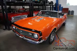 1968 Chevrolet Camaro 327/275HP L30 V8 Convertible