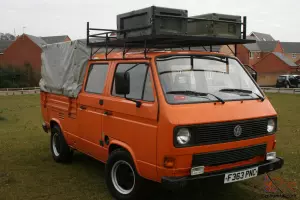  VW T25/T3 double cab/doka crewcab pickup 