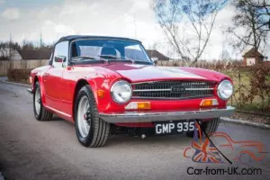 1970 Triumph TR6 150BHP - Signal Red With Black Trim - Truly Exceptional