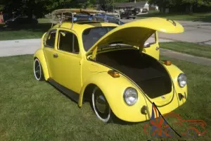 1977 Volkswagen Beetle yellow
