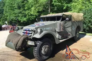 White M3A1 Scout Car