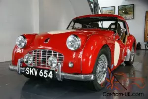 1956 Triumph TR3 RHD FIVA / MSA Papers