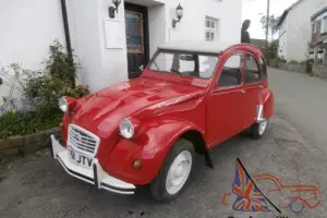 1985 CITROEN 2 CV6 SPECIAL RED