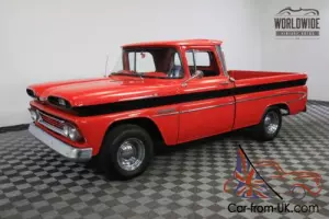 1960 Chevrolet C10 RESTORED RARE FLEETSIDE CUSTOM V8