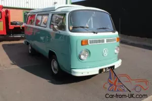 1976 Volkswagen Camper T2 Camper Van Transporter Low Mileage Petrol Manual