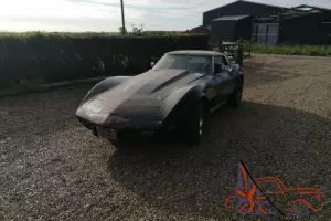 1977 CHEVROLET CORVETTE C3 T TOP MANUAL PROJECT AMERICAN