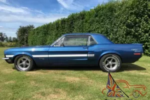 1968 Mustang GT/CS 4 Speed Manual Muscle Car Shelby Hotrod Camaro Fastback Photo