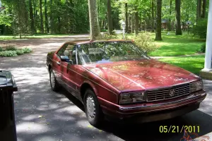 1987 Cadillac Allante Base Convertible 2-Door 4.1L