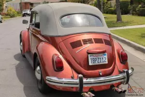 NO RESERVE PRICE Beautifully Restored Convertible 1968 Volkswagen Beetle