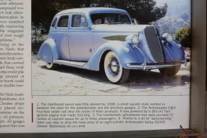 1936 NASH AMBASSADOR 8 - 4 DOOR SEDAN