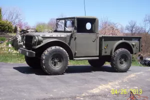Dodge Power Wagon Military M37 Truck  v8 Auto