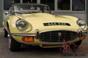 1973 Jaguar E type V12 Convertible RHD Manual OTS