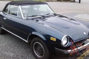 1980 Fiat spyder. 90% restored.