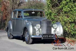 1950 Rolls-Royce Silver Dawn 'Small Boot' Saloon.
