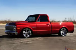 1972 CHEVROLET C-10 SHORT BED PICKUP -  FRAME OFF - PRO TOURING - AIR RIDE