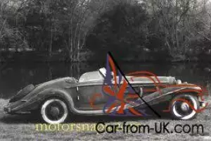  Derby Bentley restoration project tourer Mercedes SSK styling 