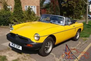  MGB Roadster Inca Yellow 1978 