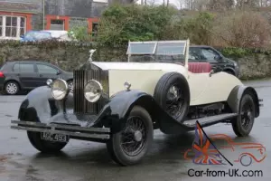 1929 Rolls-Royce Phantom I Special Roadster Project 31OR