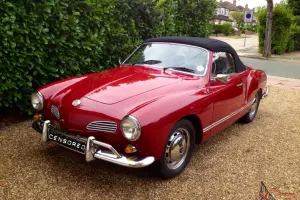  1968 VW Volkswagen Karmann Ghia Convertible RHD 