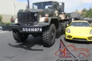 Restored M818 Military 5 Ton Shorty 6x6 Drop Side Cargo Bed Monster Truck Diesel