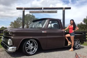 1965 Chevy Step side Frame off restoration custom retro street rod pickup truck