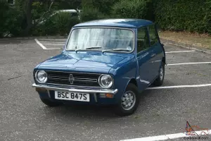  1977 LEYLAND CARS MINI CLUBMAN 1100 BLUE 
