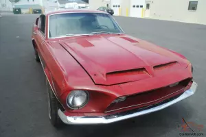 1968 Shelby GT 500  Project  Needs Restoration