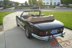 JENSEN INTERCEPTOR CONVERTIBLE 440 AUTO, WOOD DASH MODEL 1976
